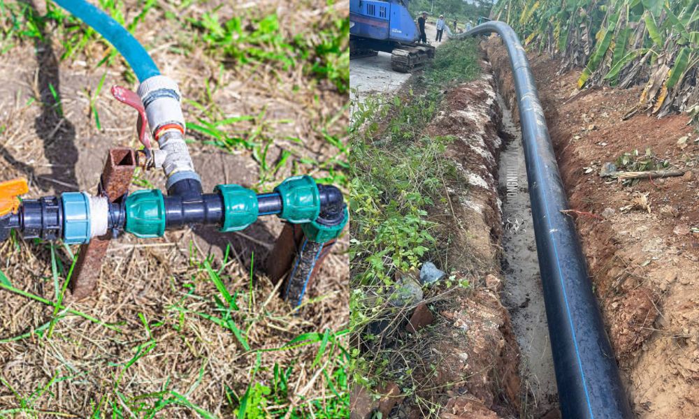 ứng dụng ống nước hdpe