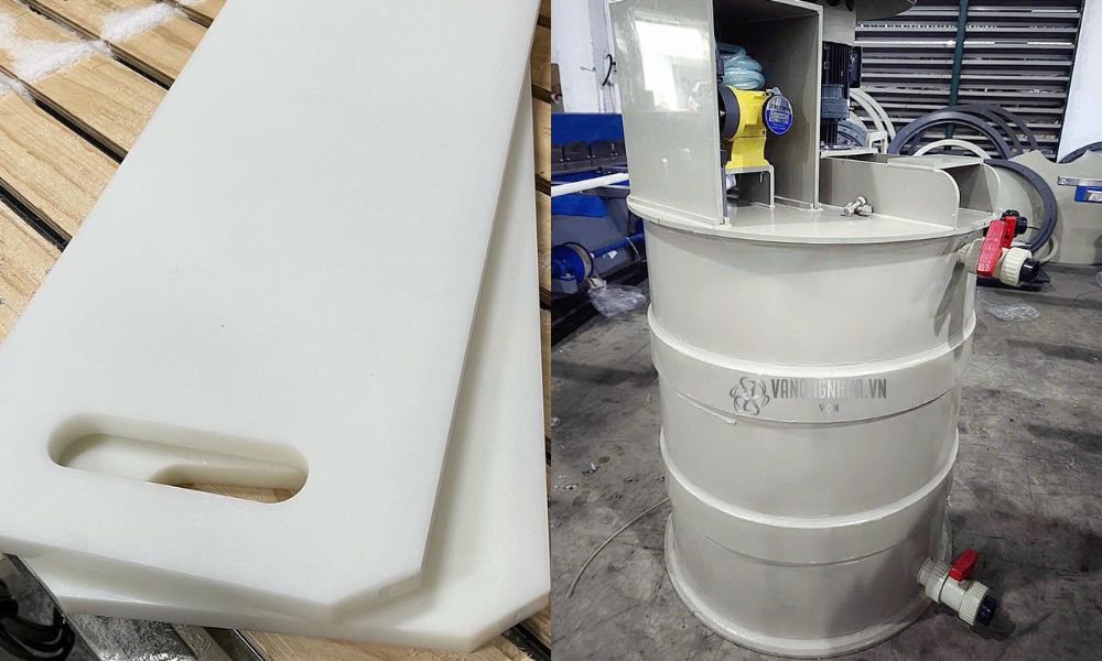 ứng dụng tấm nhựa pp