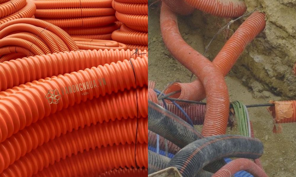 ưu điểm ống nhựa xoắn hdpe 195 150