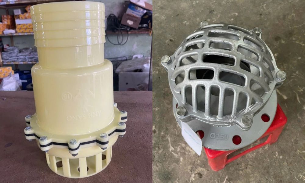 vật liệu rọ hút dn150