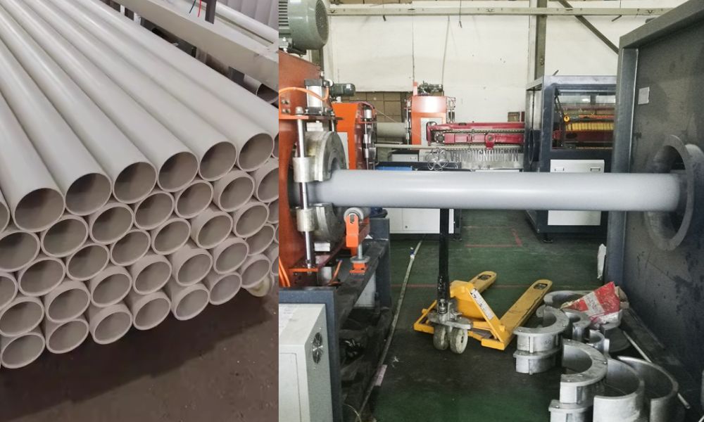 cách sản xuất ống nhựa pp d90