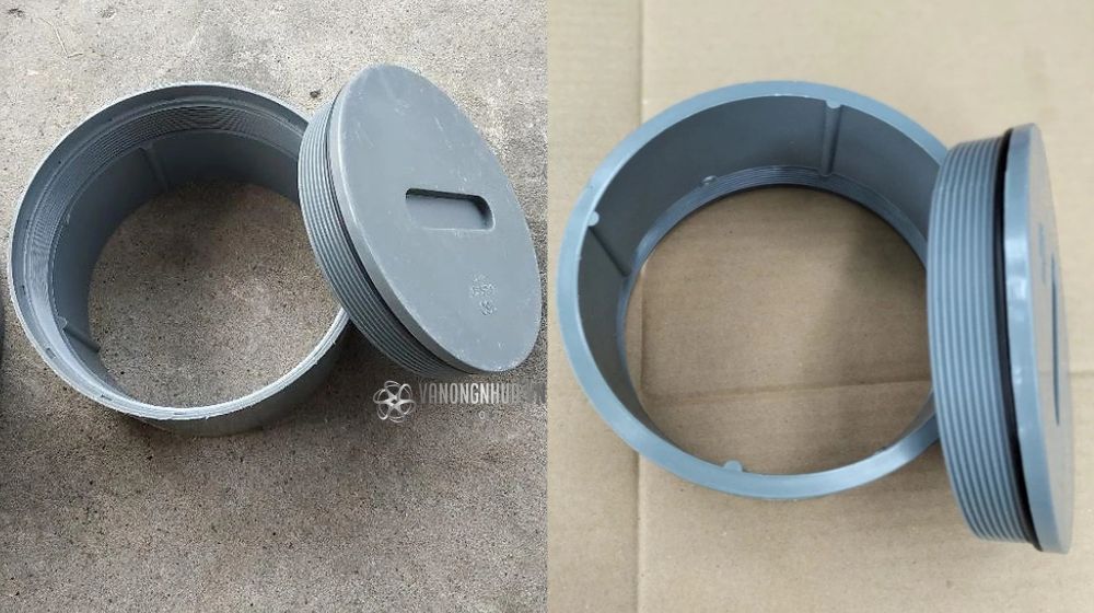 cấu tạo bịt xả upvc dekko