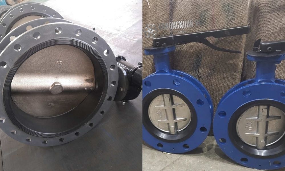 chọn van bướm mặt bích