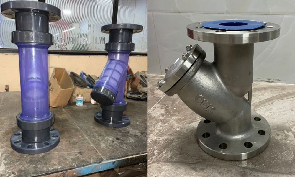 chọn y lọc mặt bích