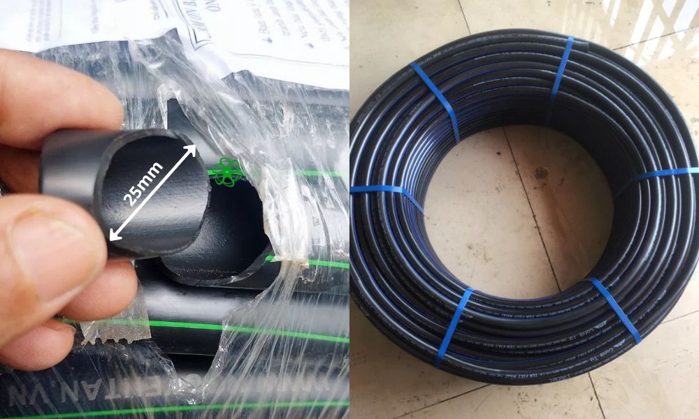 chủng loại ống pe 25