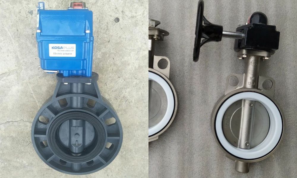 chủng loại van bướm dn125