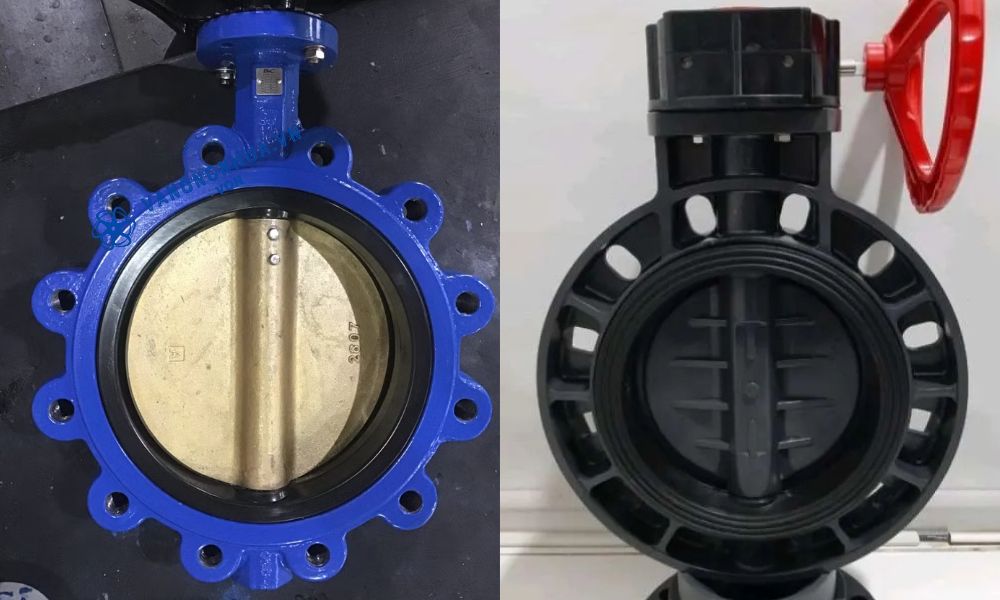 chủng loại van bướm dn250