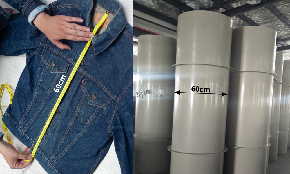 cỡ ống nhựa pp d600 to thế nào