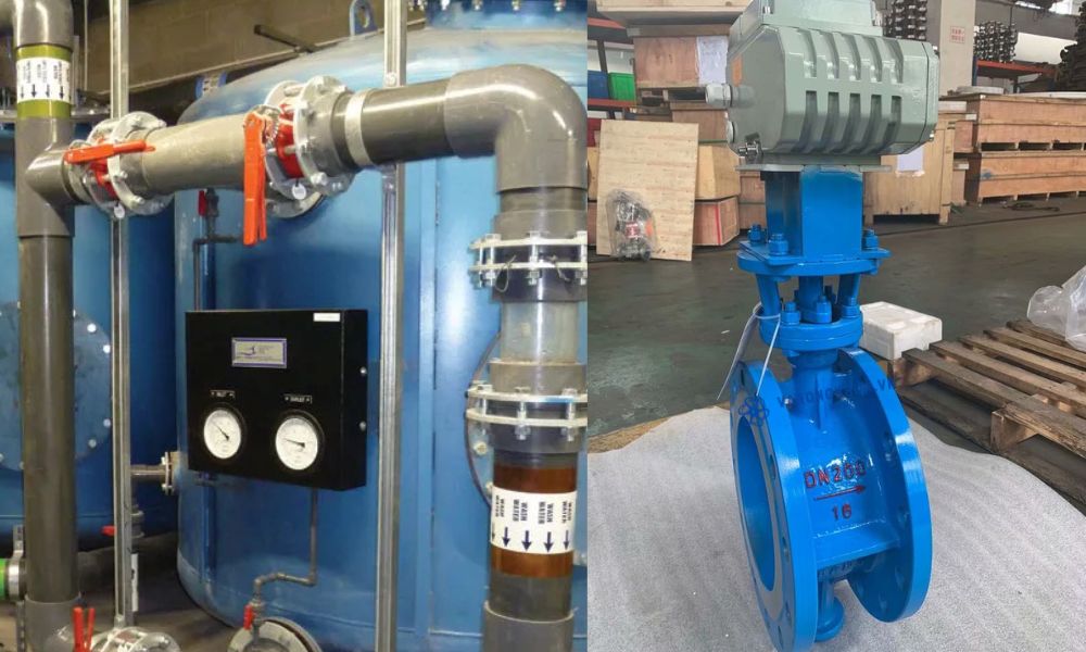 điểu khiển van bướm dn200