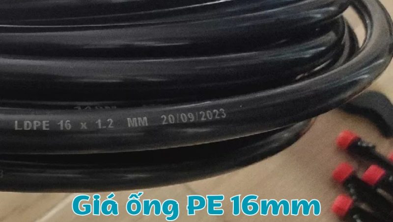 giá ống pe 16mm