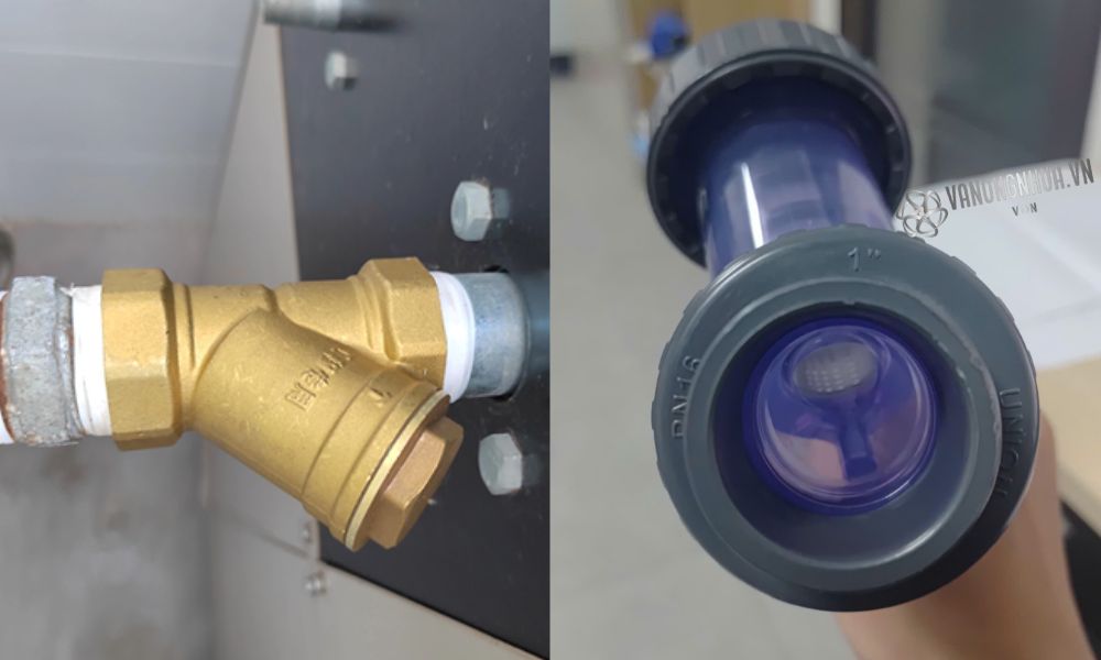 kiểu kết nối y lọc dn25