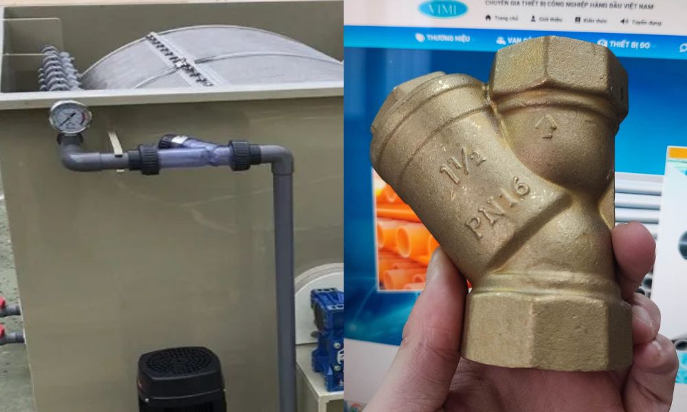 lắp đặt y lọc dn40