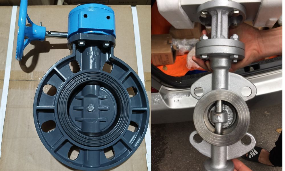 loại cấu tạo butterfly valve