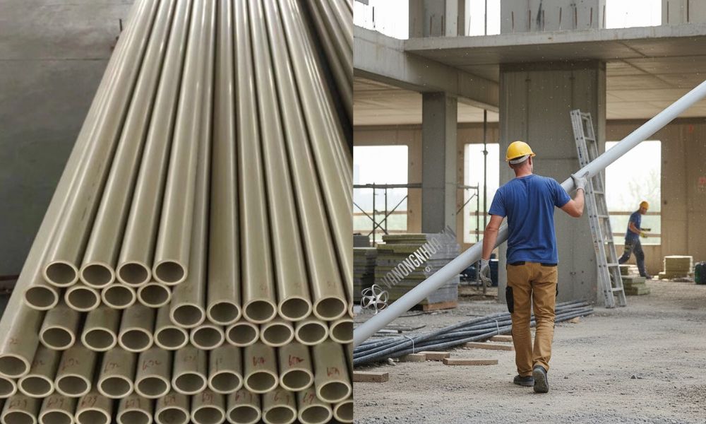 mang vác ống nhựa pp d110