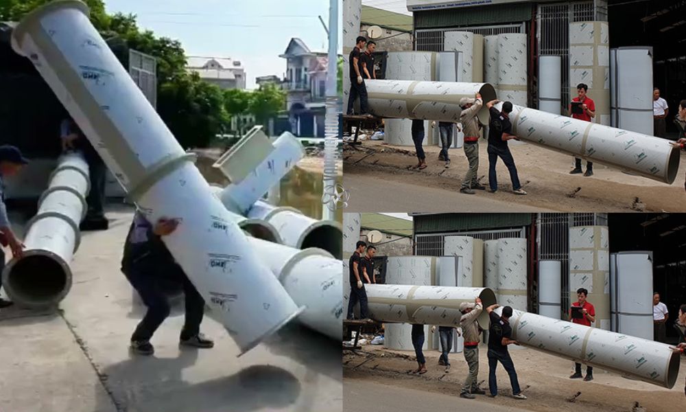 mang vác ống nhựa pp d700