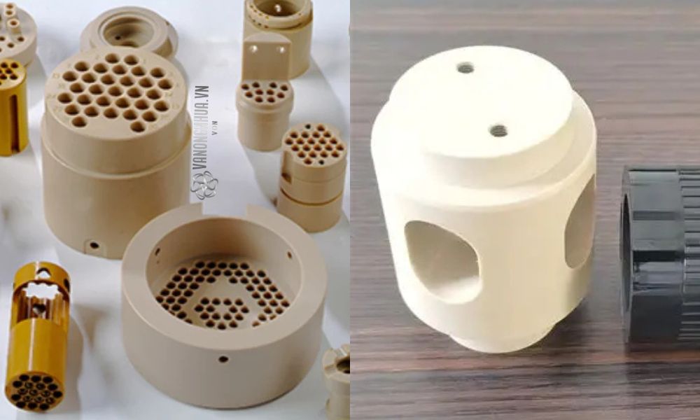 nhựa peek kim loại