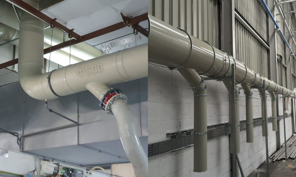 ống nhựa pp d500 ống chính