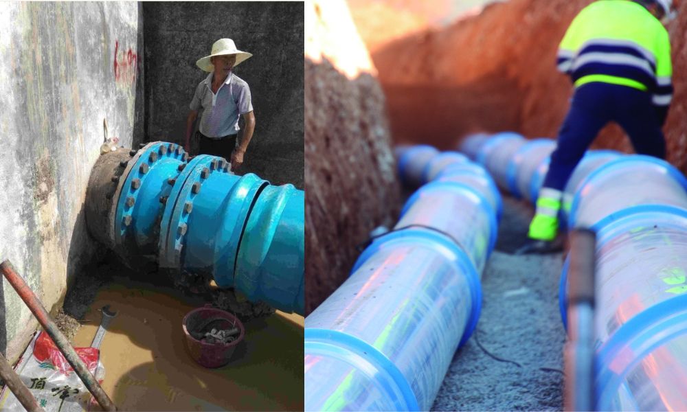 ống PVC-O trong hệ thống phân phối nước