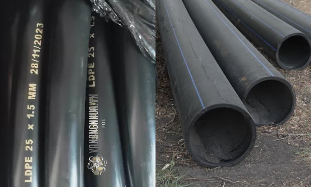 phân biệt ống pe hdpe ldpe