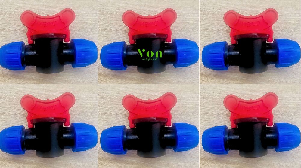 quy cách đóng gói và giá van nhỏ giọt Dekko