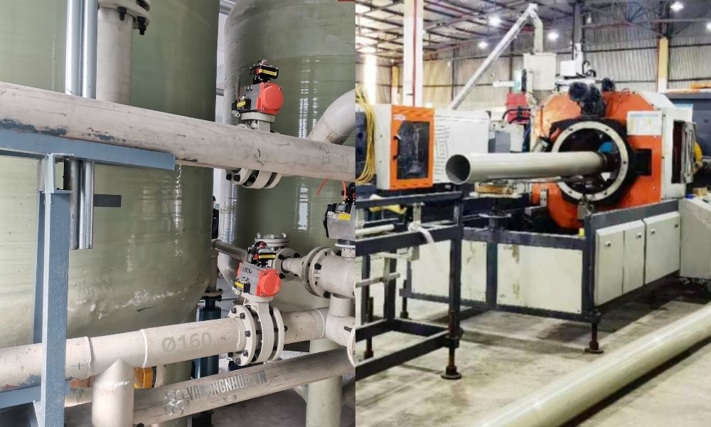 sản xuất ống nhựa pp d160