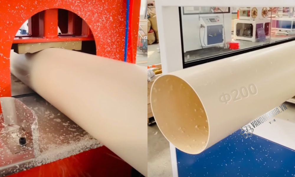 sản xuất ống nhựa PP D200