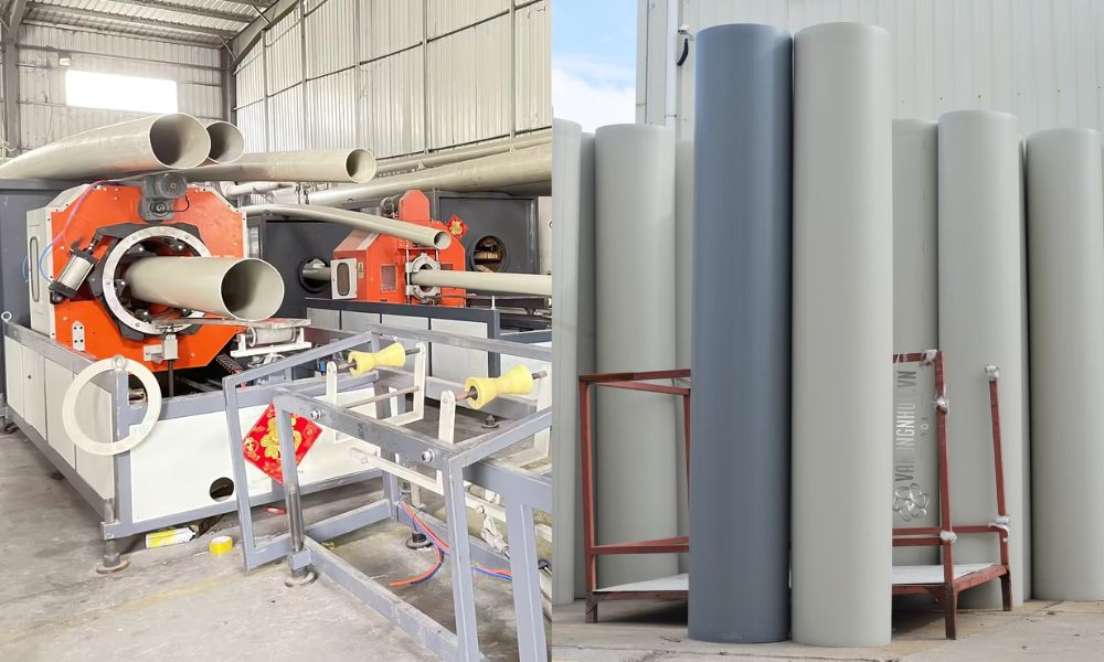 sản xuất ống nhựa pp d315