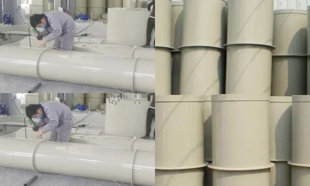 sản xuất ống nhựa pp d400