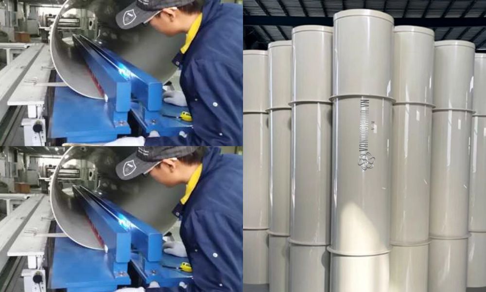 sản xuất ống nhựa pp d500
