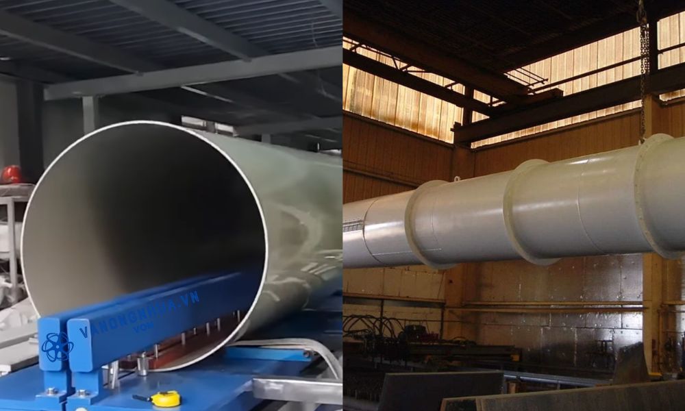 sản xuất ống nhựa pp d700