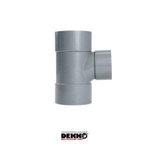 tê cong thu UPVC Dekko