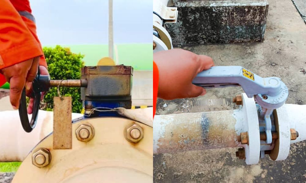 thử nghiệm sau khi lắp đặt van bướm