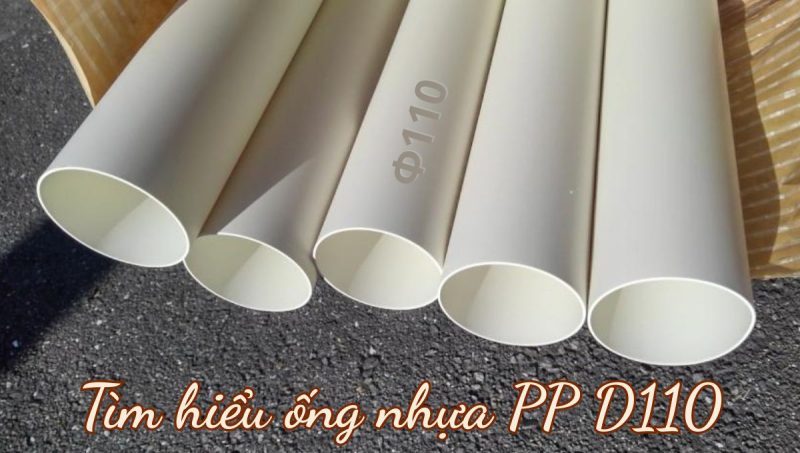 tìm hiểu ống nhựa pp d110
