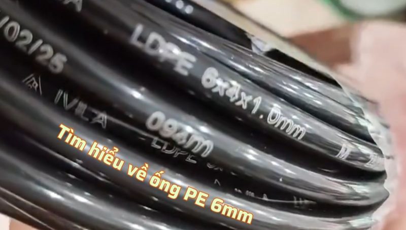 tìm hiểu ống pe 6mm