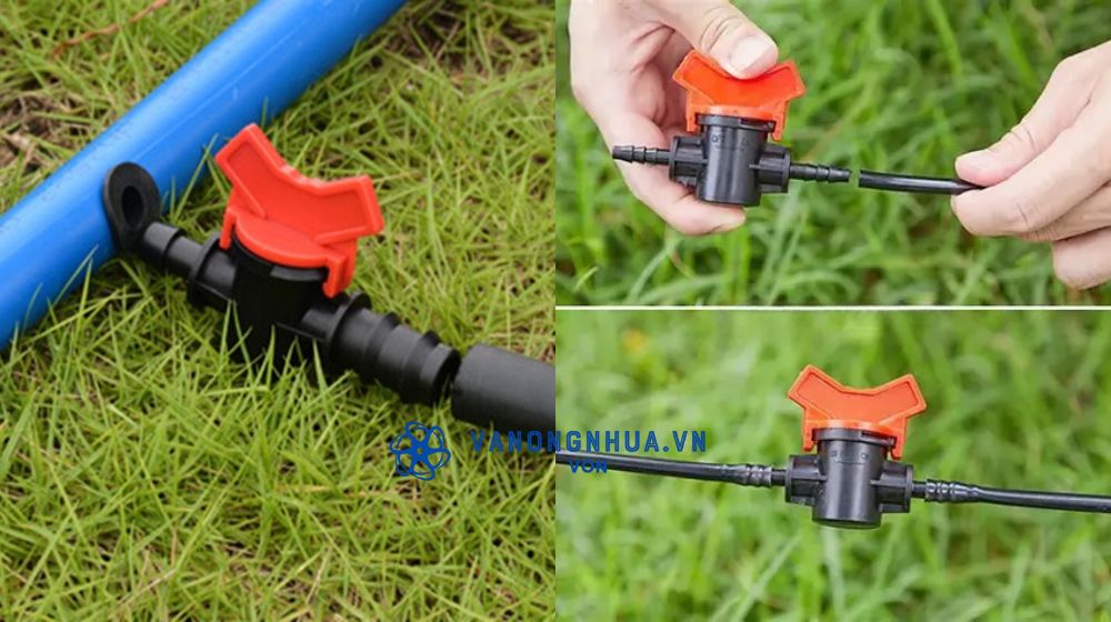 ứng dụng của van ống tưới Dekko