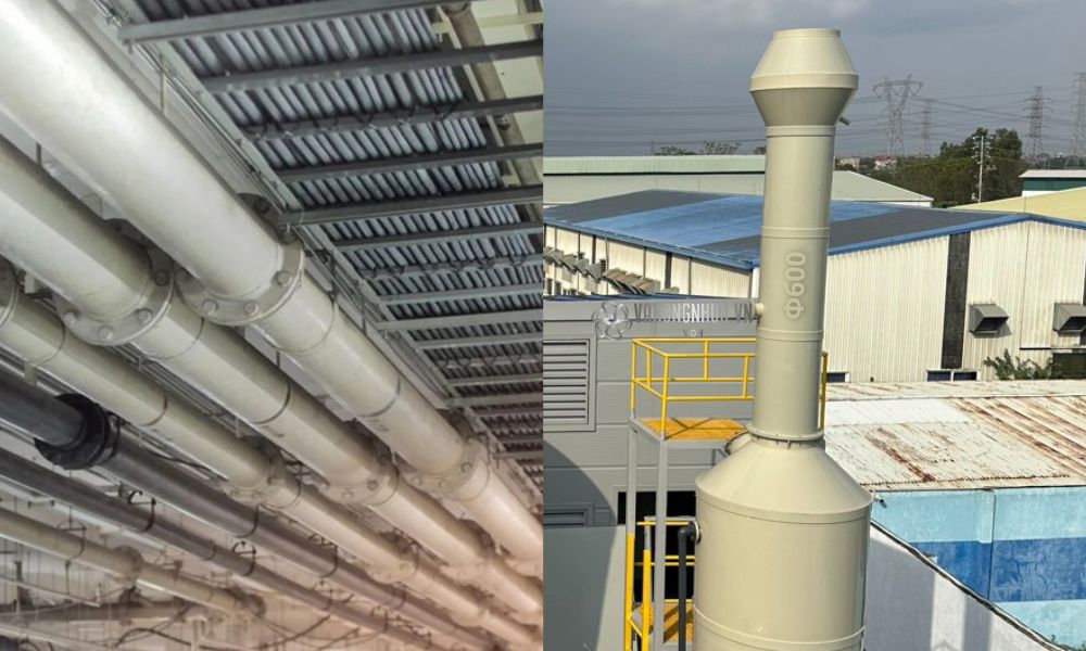 ứng dụng ống nhựa pp d600