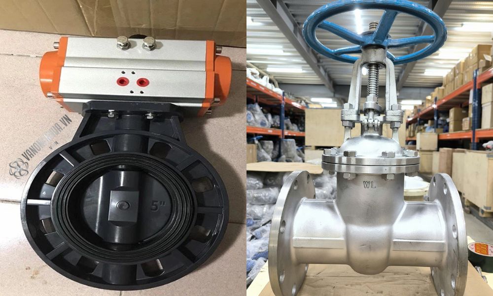 van bướm dn125 van cổng