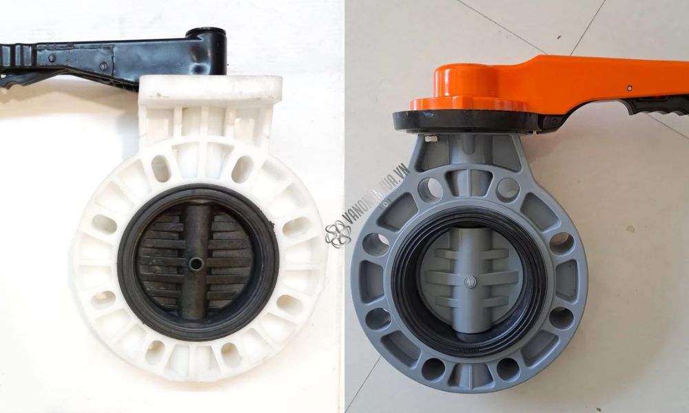 van bướm dn150 nhựa chịu nhiệt