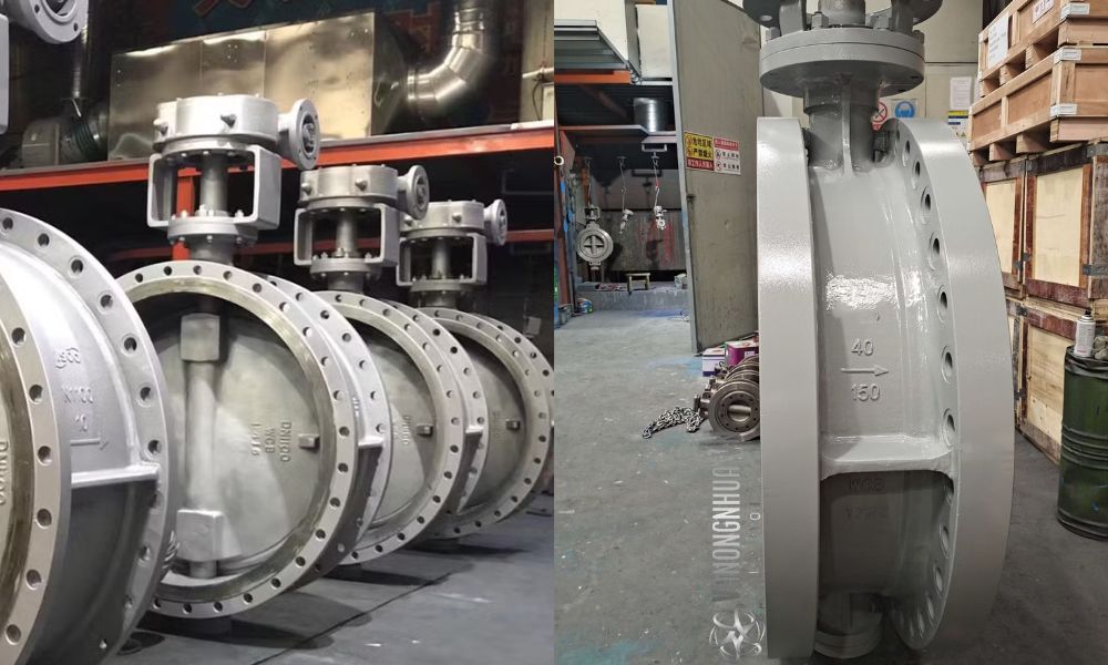 van bướm mặt bích nhựa hóa chất nhẹ