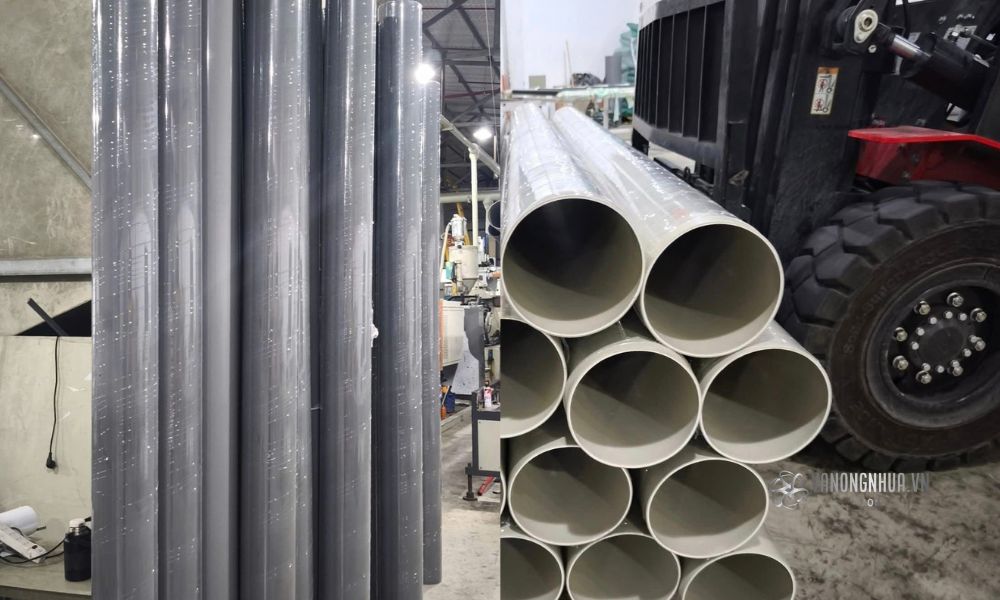 vận chuyển ống nhựa pp d250