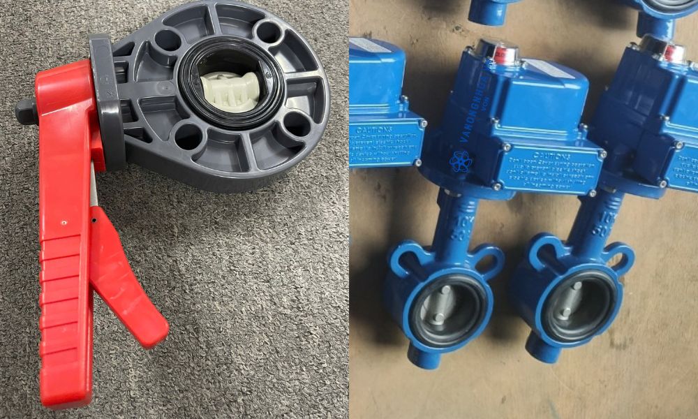 vận hành van bướm dn50