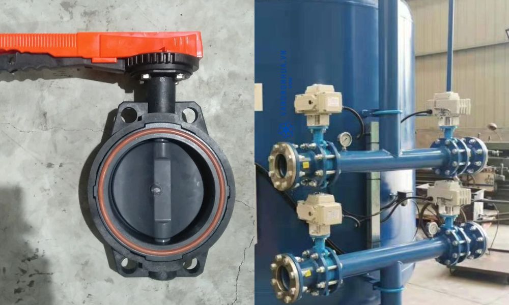 vận hành van bướm wafer