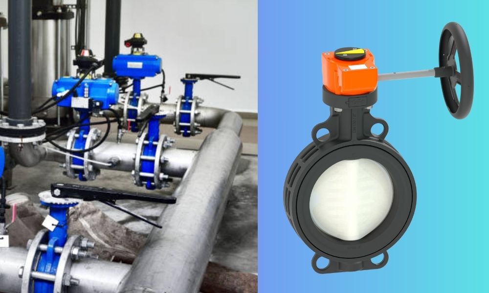 vận hành wafer butterfly valve