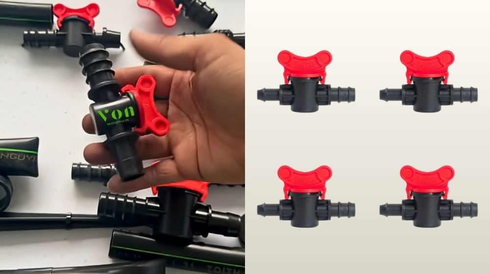 van khởi thủy LDPE DN16 Dekko