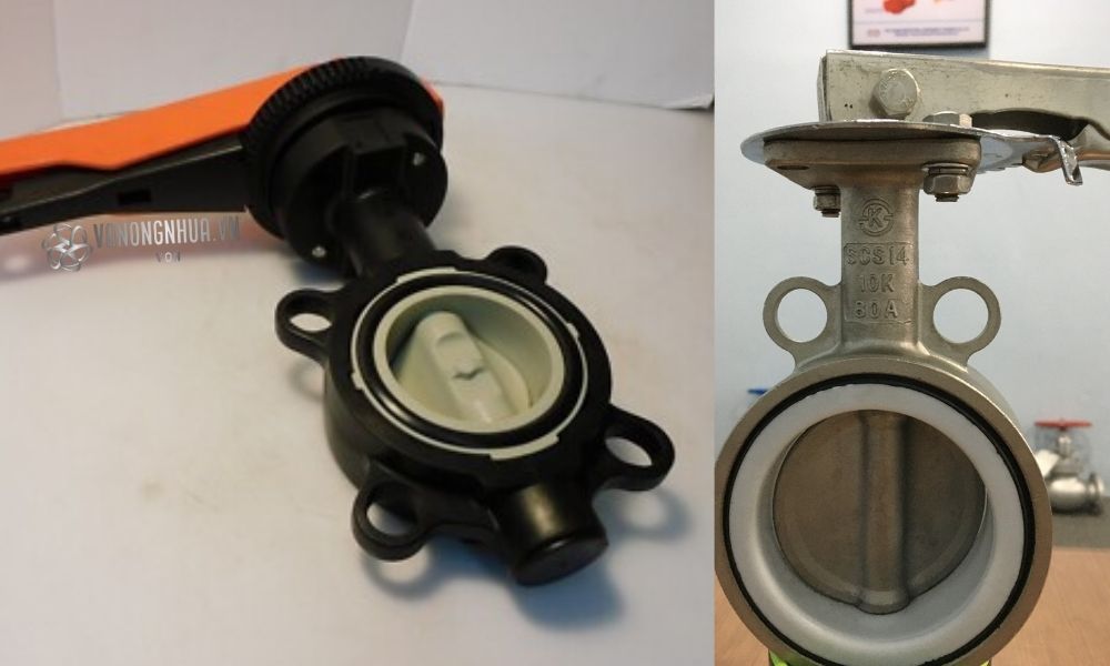 vật liệu wafer butterfly valve