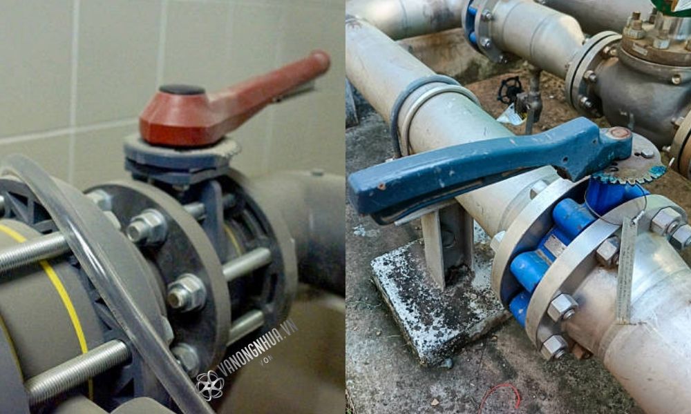 wafer butterfly valve kiểu kết nối khác