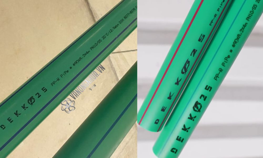các thông số ống ppr dekko pn10