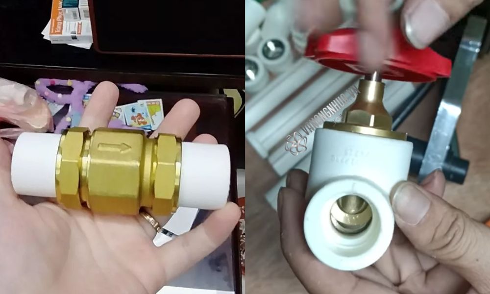 cầm nắm van ppr 25