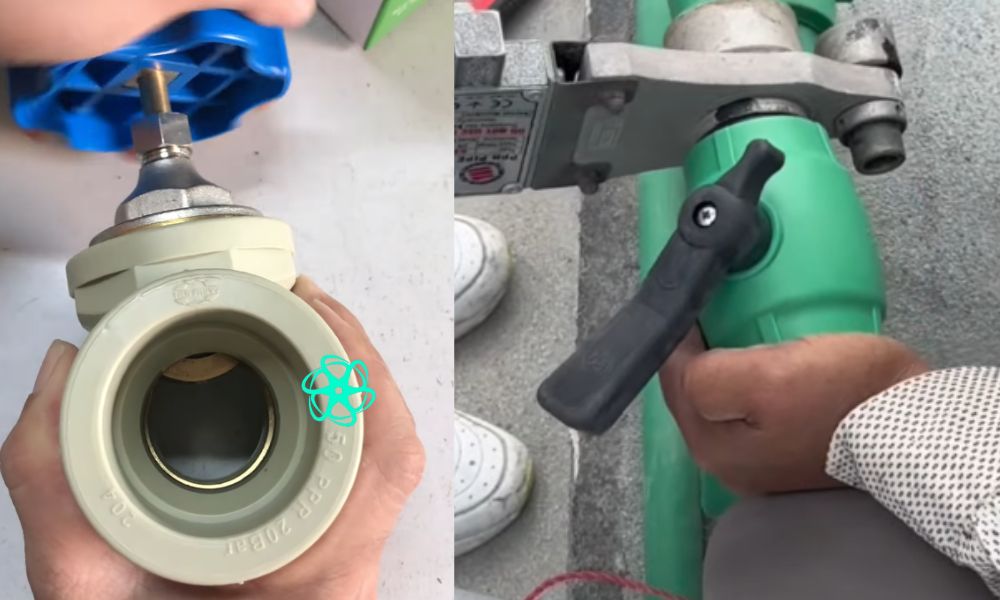 cầm nắm van ppr 50