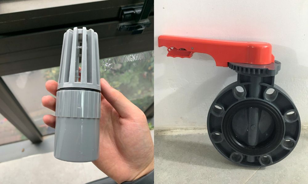 chủng loại van nhựa